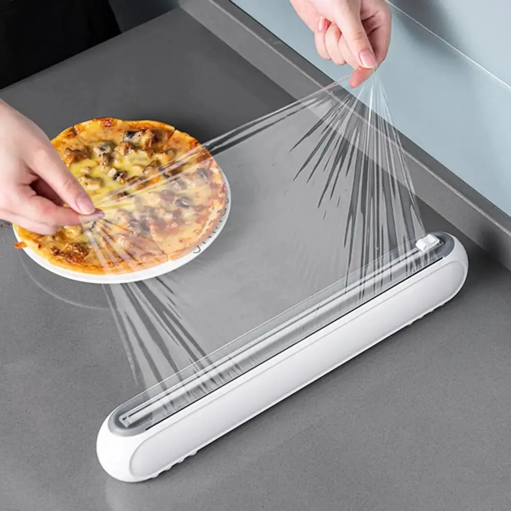 Cling Film Dispenser With Cutter