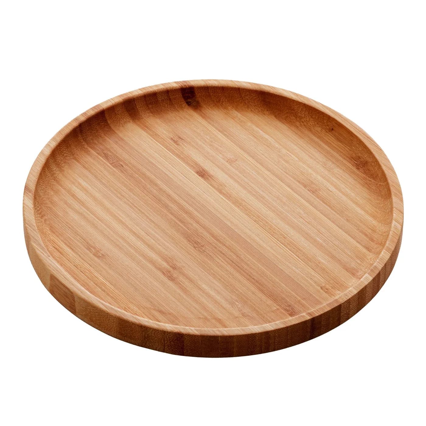 Round Bamboo Serving Tray 20 cm