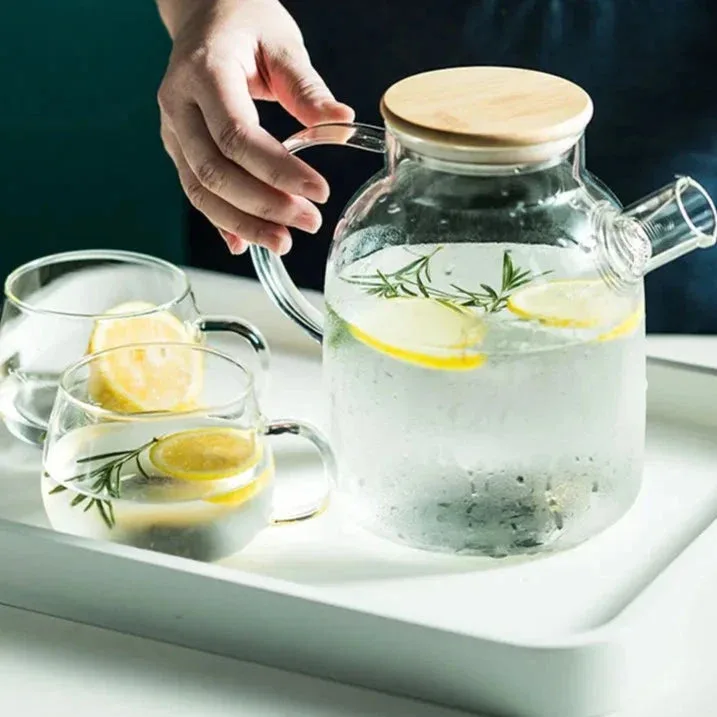 Stovetop Glass Teapot 1.8L