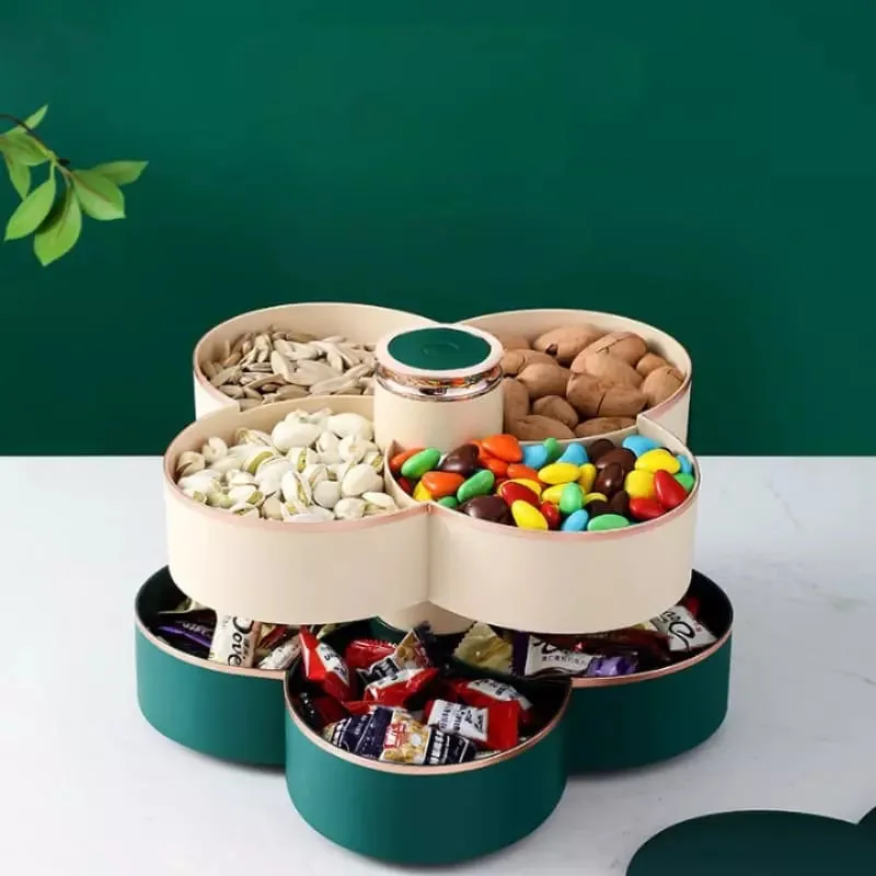 Rotating Food Dispenser Organizer
