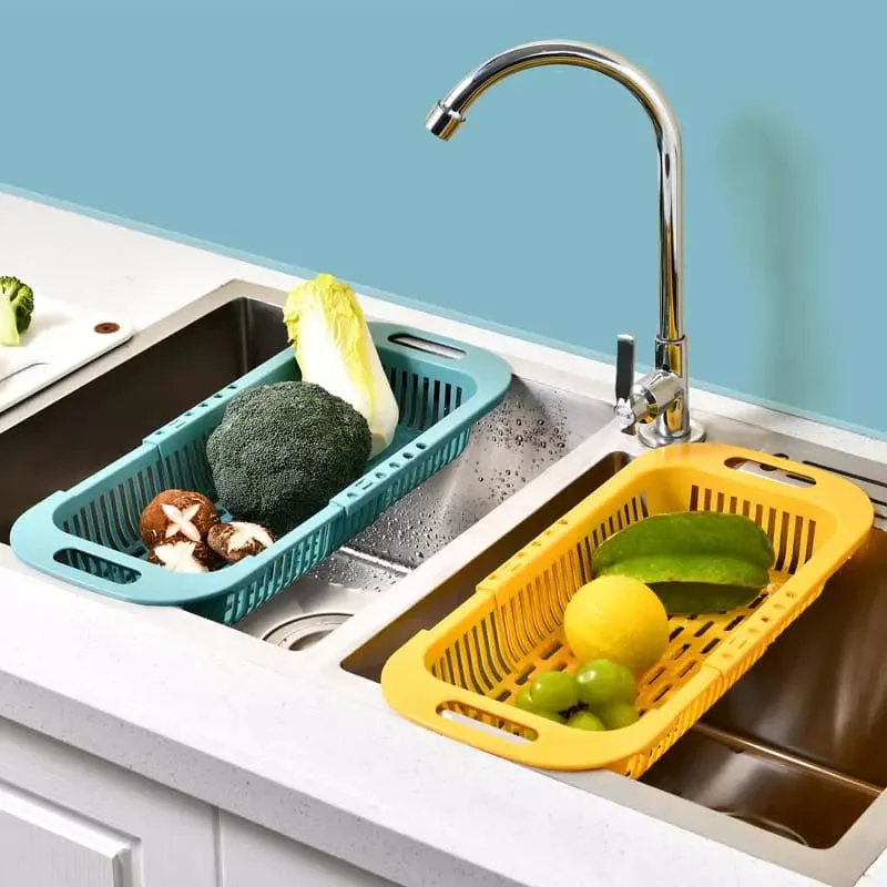 Expandable Dish and Cutlery Rack