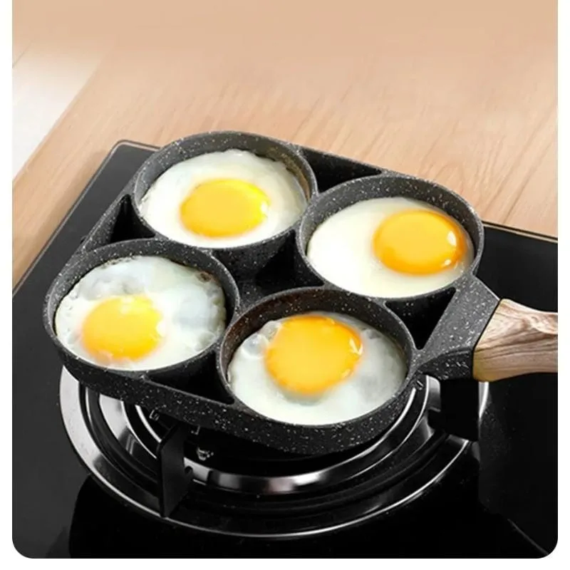 Nonstick 4-Hole Egg Pan