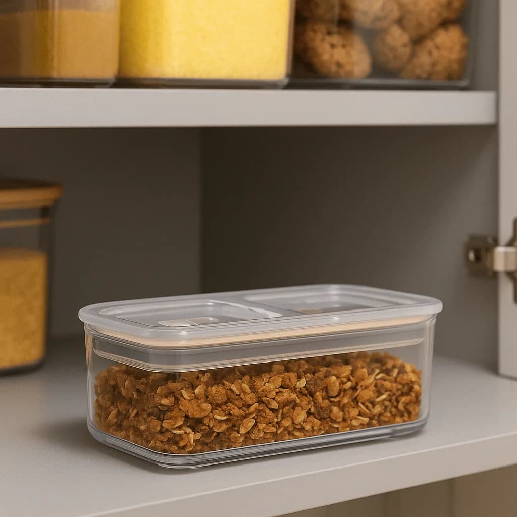 Clear Rectangular Airtight Container 530 ml