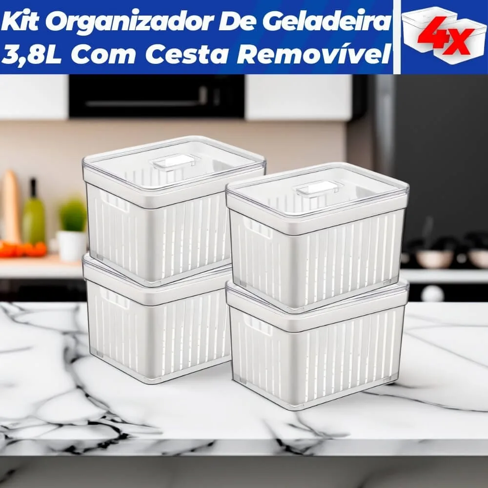 Food Storage Containers With Lid 3.8 L