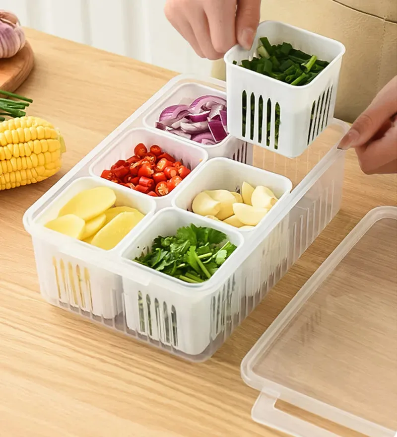Fridge Organizer With Dividers