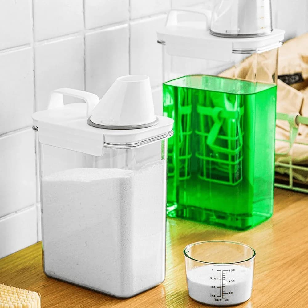 Airtight Container with Measuring Cup