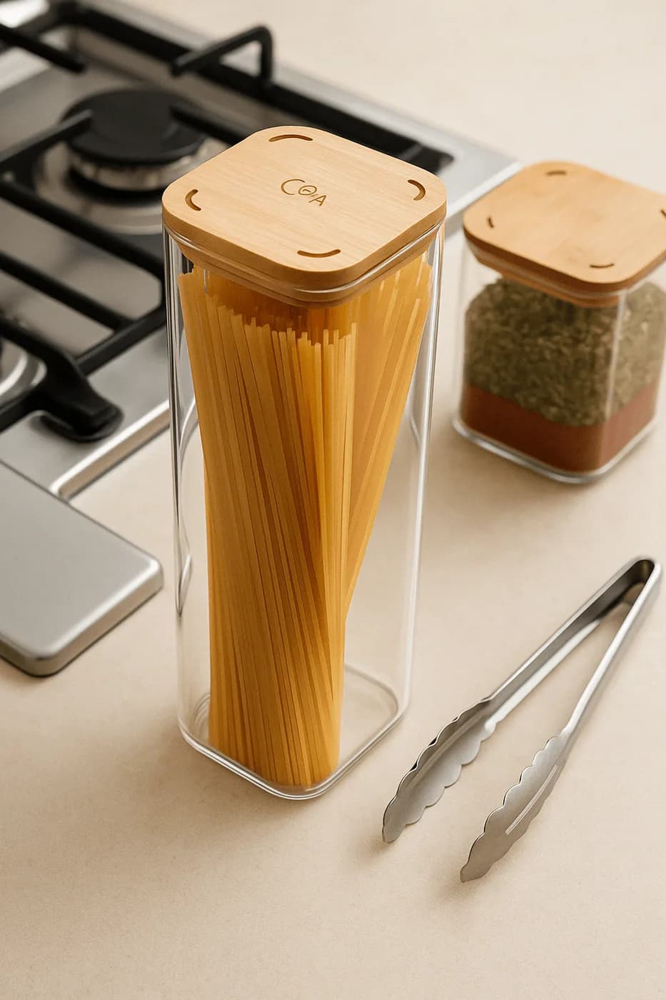 Airtight Container with Bamboo Lid 1.5L