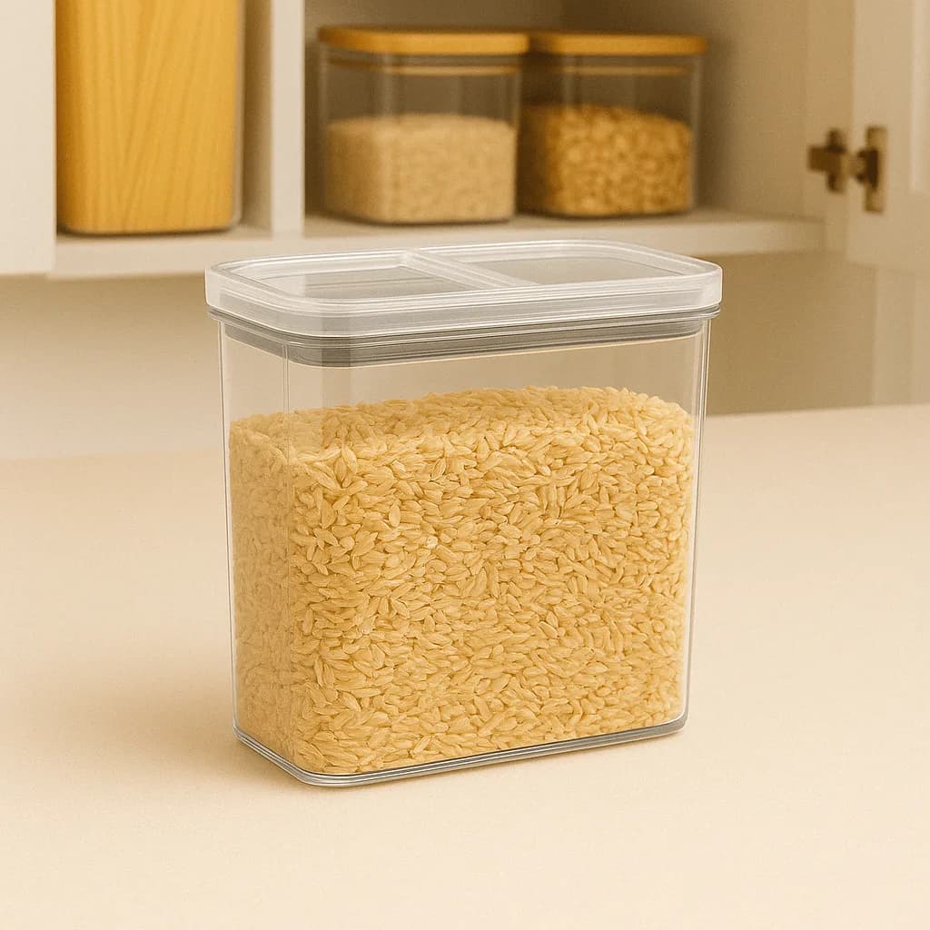 Clear Rectangular Airtight Container 2.7L