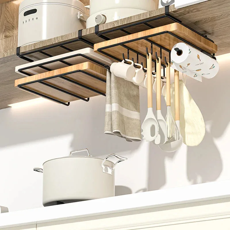 Black Iron Wall Shelf